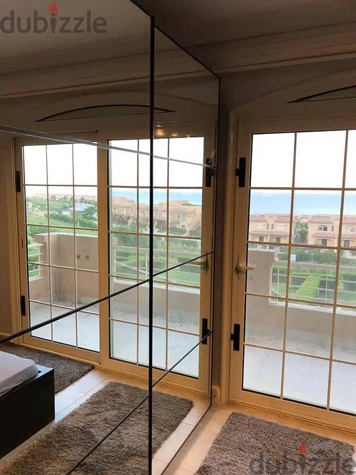 Sea view chalet for sale in | Telal El-Sokhna | ultra modern finishing with panoramic crystal lagoon view Ro'ya Developments installments over 8 Y 9