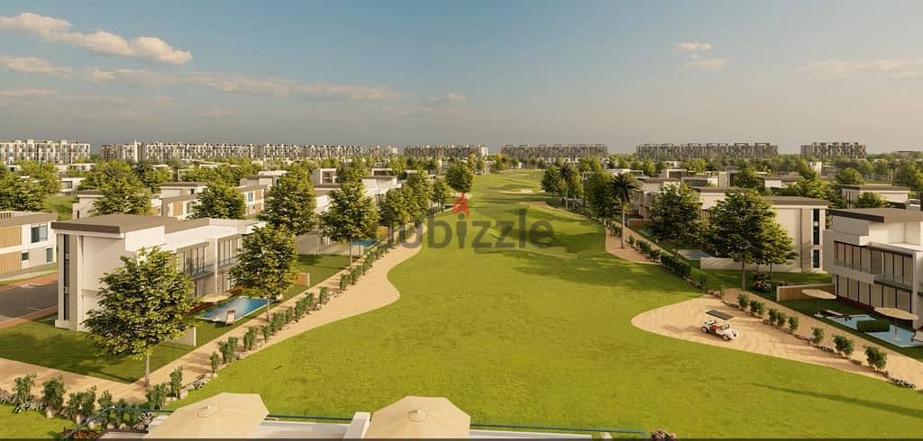 For sale at a snapshot price and with a special view, own a two-bedroom apartment in comfortable installments in Nyoum Mostakbal City 3