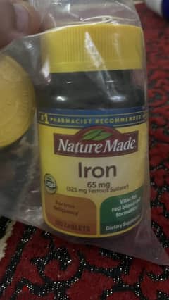 Nature Made Iron 65 mg مكمل لنقص الحديد امريكي