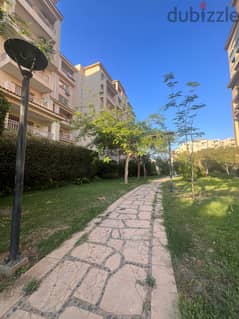 for sale apartment 4 bed with garden finished with  furnished & ACs ready to move in Madinaty