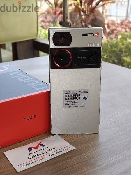 Mobile Team Nubia Z60 Ultra 512 giga + 16 ram موبايل تيم 6