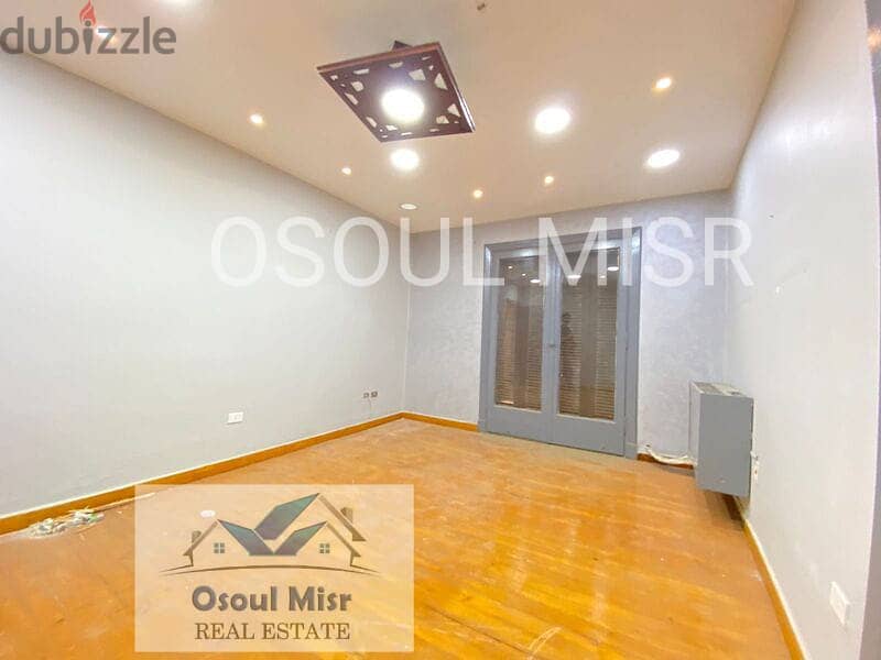 Apartment for rent in Zamalek Abu Al-Fida, with kitchen and air conditioners 4