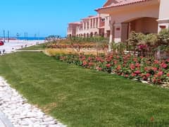 Chalet ground floor 150m for SALE in La Vista Bay East (North Coast) Fully Finished and Sea View with 23% cash discount and attractive down payment