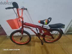 BMX bicycle for sale size عجله للبيع مقاس ٢٠  20 BMX