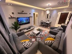 Modern furnished apartment for rent in Al Rehab city