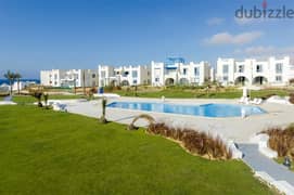 Townhouse for sale, fully finished, sea view, on the North Coast, next to Hacienda and Marassi, with the lowest down payment mountain view