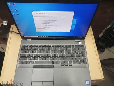 dell 5500 Core i7 8th Ram 8 Hard 256 Monitor 15.6