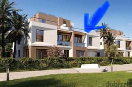Conner Villa 224 m with private view for sale next to Al Ahly Club in Karmell Compound by Sodic Minutes from Beverly Hills