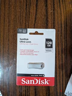 SanDisk Ultra Luxe 128GB, USB 3.1 Flash Drive, 150 MB/s