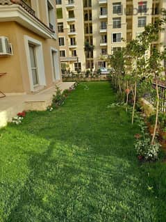 With a 5% down payment, a distinctive apartment for sale in Garden Prime Location in Sarai Compound, New Cairo, directly in front of Madinaty