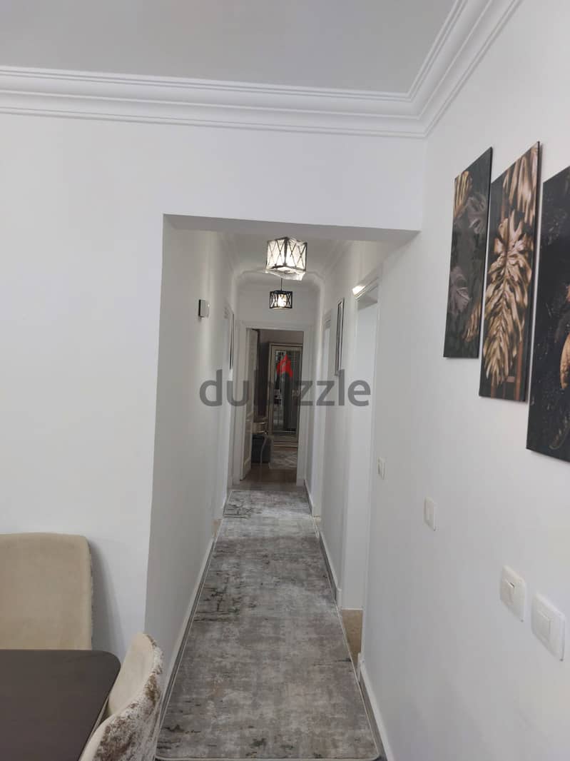Fully furnished Apartment  with AC's & appliances for rent in very prime location New Cairo,El Andalus, compound Ganet masr 12