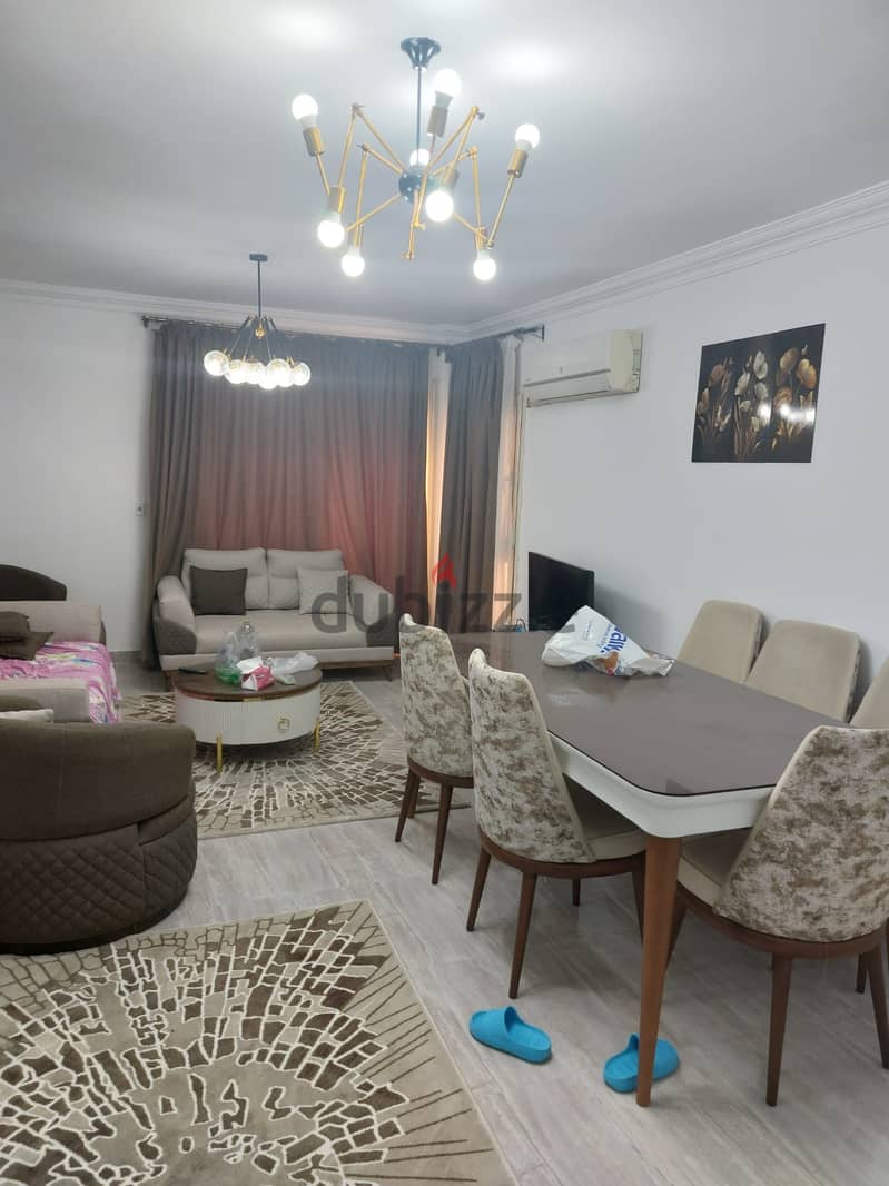 Fully furnished Apartment  with AC's & appliances for rent in very prime location New Cairo,El Andalus, compound Ganet masr 16
