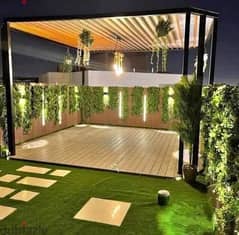Resale studio for sale in a private garden at 2 million pounds less than the company price and installments over 7 years in Sarai Compound