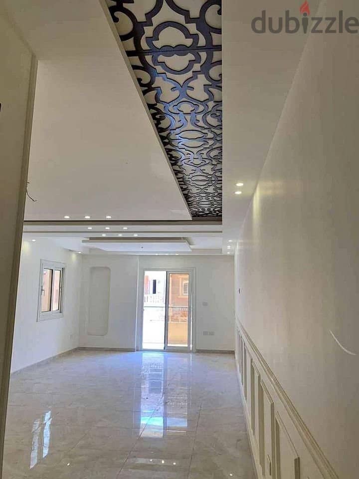 Apartment for sale, fully finished, with air conditioners, in the heart of Heliopolis, next to the airport, along Al Thawra Street 10