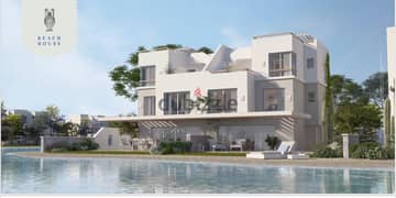 Townhouse 185m2 for sale in Plage, North Coast near to Marassi and Alamein by Mountain View.