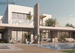 Chalet Directly on the Lagoon Fully Finished For Sale In The Med North Coast with Down Payment and Installments