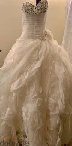 فستان زفاف ماركة Glamour لعروسة بتدور على الذوق الراقى