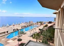 Chalet 120m for sale in Il Monte Galala Ain Sokhna Prime location Lagoons- Sea View