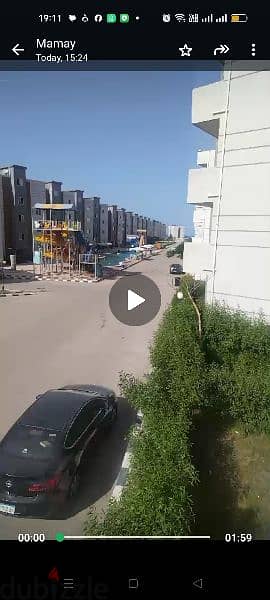 شقه للبيع فى قرية تاهيتي باي الجراولة علي جليج الجراولة مرسي مطروح