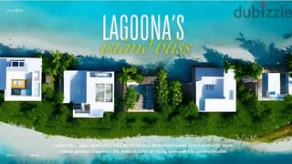 chalet in Garden sea view and First row on the lagoon  in La Vista - Ras El Hekma in installments over 7 yearss