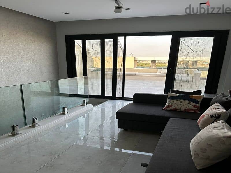 furnished Roof Penthouse for rent, RTM - Midtown - New Cairo 12