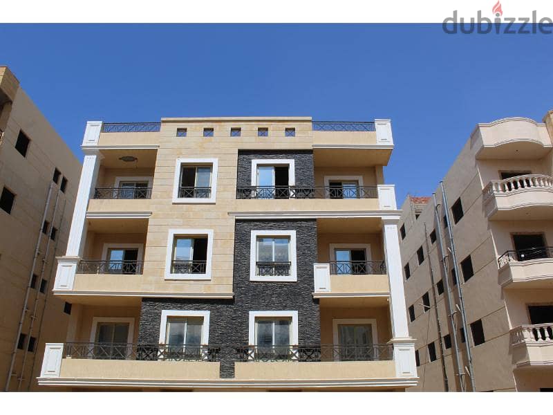 Apartment for sale 196 meters front down payment 30% and installments up to 4 years New Lotus Fourth Sector New Cairo 3
