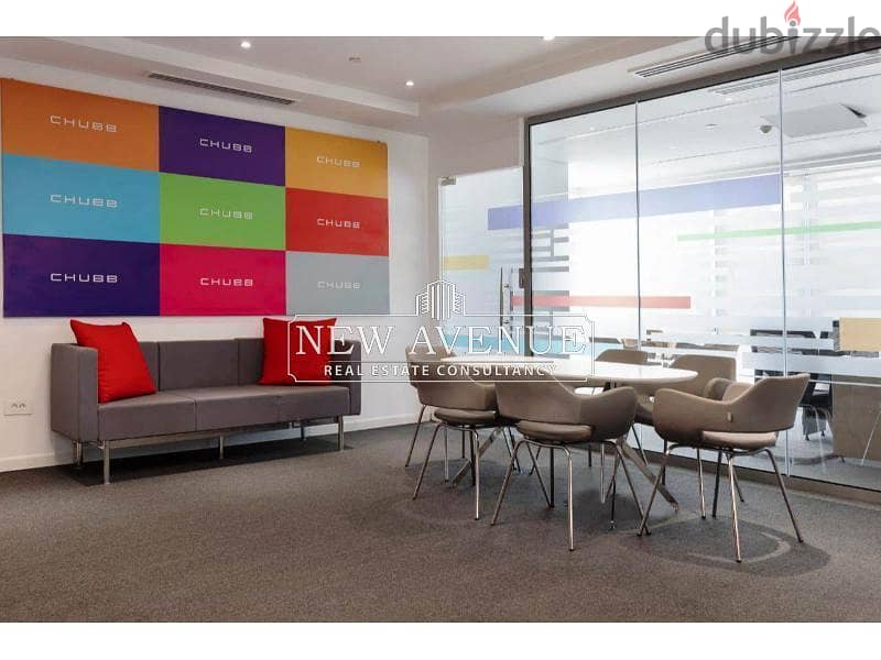 Furnished Office in Luxurious Building for Sale at New Cairo 1