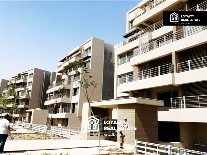 Apartment for sale readyto move at the lowest price and largest area in Capital Gardens Compound 8