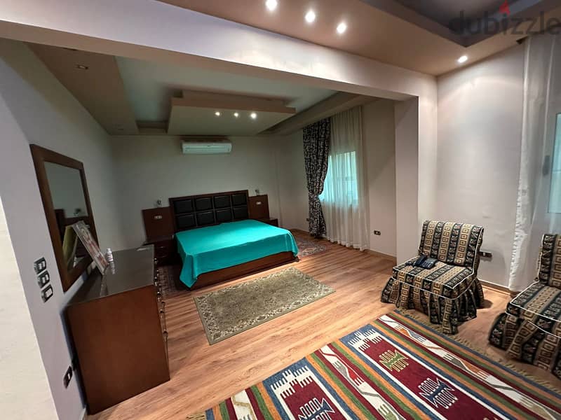 Finished duplex in the heart of Jasmine, fully furnished, for rent at a nominal price - AL YASSMEN / New Cairo 10
