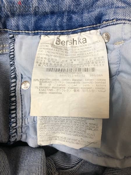 Bershka Original بنطلون بيرشكا أصلي 6