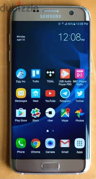 موبايل سامسونج S7 edge بعلبته 0