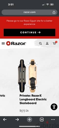 razor electric long skateboard