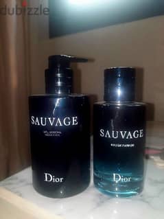 برفان سوفاج 100ml شاور سوفاج 250ml Christian  Dior اوريجينال