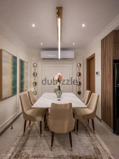 With a 10% discount, a fully finished 4-room apartment, Ultra Super Lux, with Tonino Lamborghini brand kitchen units, in installments over 8 years.