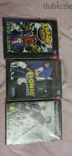 ps2 games dvds