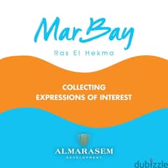 chalet for sale Mar Bay Al Marasem Ras El Hekma , finished with a European design, with a wonderful view in the heart of Ras El Hekma, North Coast