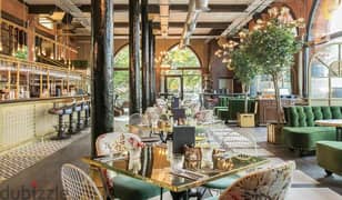Restaurant on the ground floor with installments over 12 years and a return of 200% - rented at the highest profit in the central garden - with the st