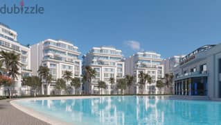 3-bedroom apartment, sea corner, with a view on villas, with a 10% discount and the lowest monthly installment, Pamez Location, in R7, directly in fro