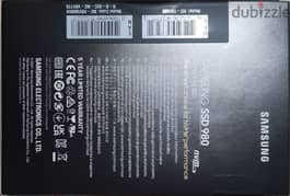 Samsung SSD 980 M2 500 GB