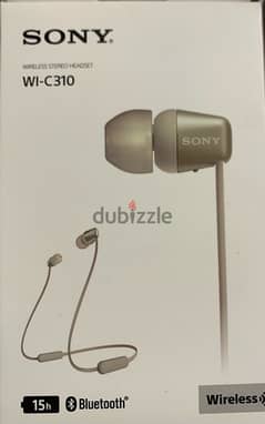 Sony wi-c310 wireless headphone -  Headphones Headset