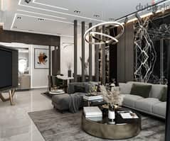 Apartment 165 meters, finished, ultra super luxury, in the Fifth Settlement, on the northern 90th, with a 5% down payment and payment up to 8 years