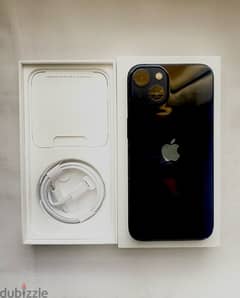 iphone 13 midnight with box 86%