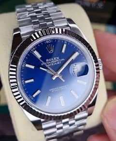 Rolex date just bleu dial replica super colone clean
by clean