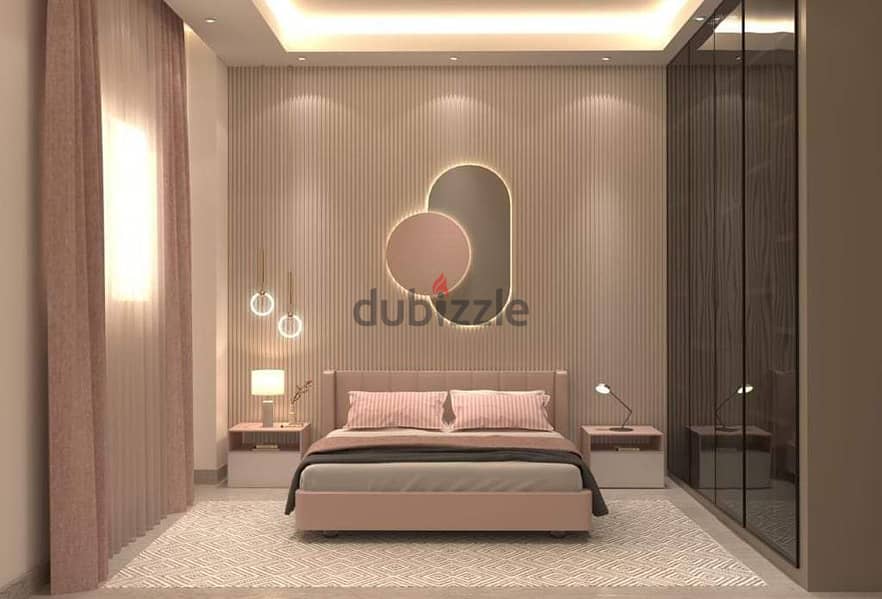 Duplex with the same area as a villa 443 sqm fully finished with AC'S in the heart of Old Sheikh Zayed with ORA 4
