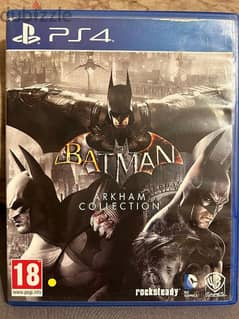 batman Arkham collection PS4