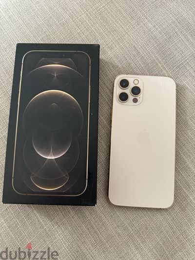 iphone 12 pro 256GB - GOLD in excellent condition (back has a scratch)