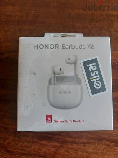 Honor Earbuds X6 (Sealed New) سماعات هونر جديدة