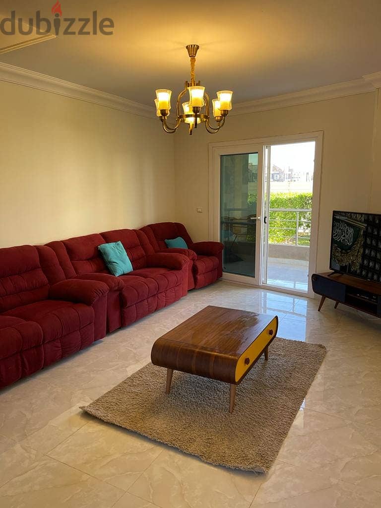 Villa for rent in Marseilia Beach Four Villa Star second phase fully air-conditioned, hotel furniture, first year rent 3 rooms + 4 bathrooms (9500 Eid 7