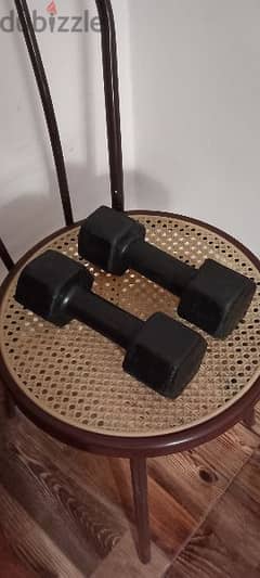 Dumbbell set of 2 pieces, 5 kg each - Get the body shape you want