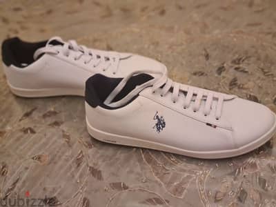 US polo White Shoes